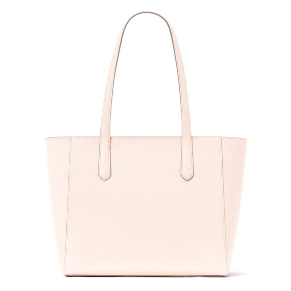 New Kate Spade Staci Medium Tote Saffiano Leather Powdered Sugar - Picture 3 of 5